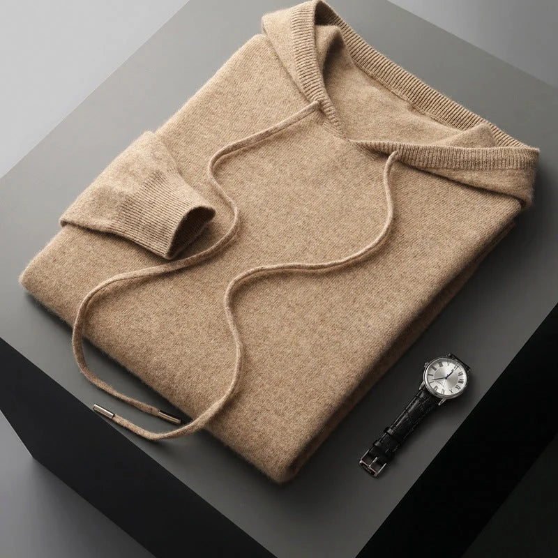 Premium Merino Wool Hoodie | Men's Lightweight Sweatshirt 6