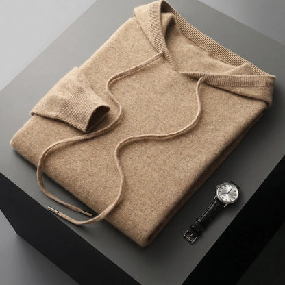 Premium Merino Wool Hoodie | Men's Lightweight Sweatshirt 6