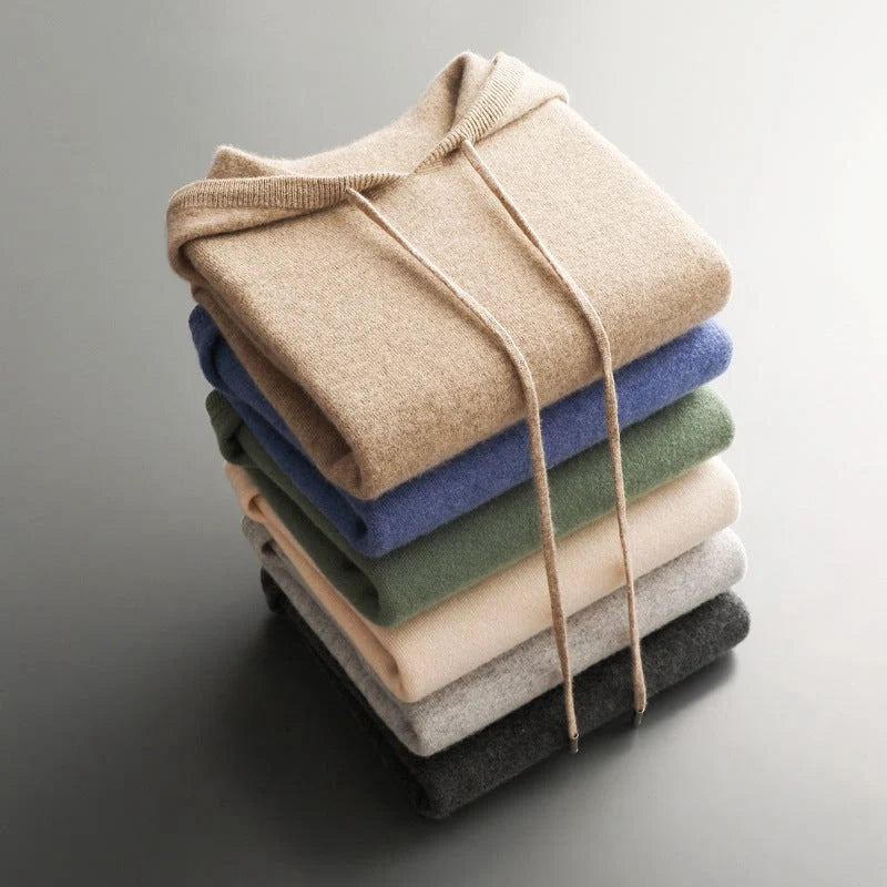 Premium Merino Wool Hoodie | Men's Lightweight Sweatshirt 7