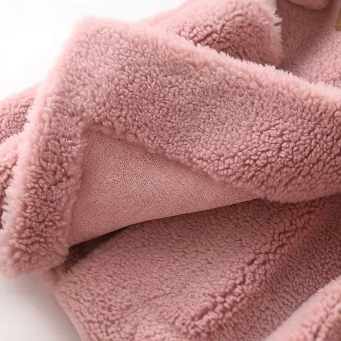 Shearling Coat | Women's Oversized Winter Coat 6