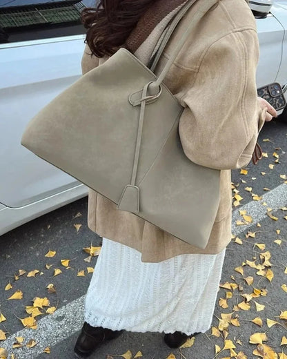 Structured Tote Bag | Women's Spacious Shoulder Handbag 5