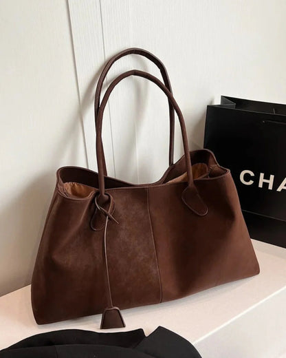 Structured Tote Bag | Women's Spacious Shoulder Handbag 8