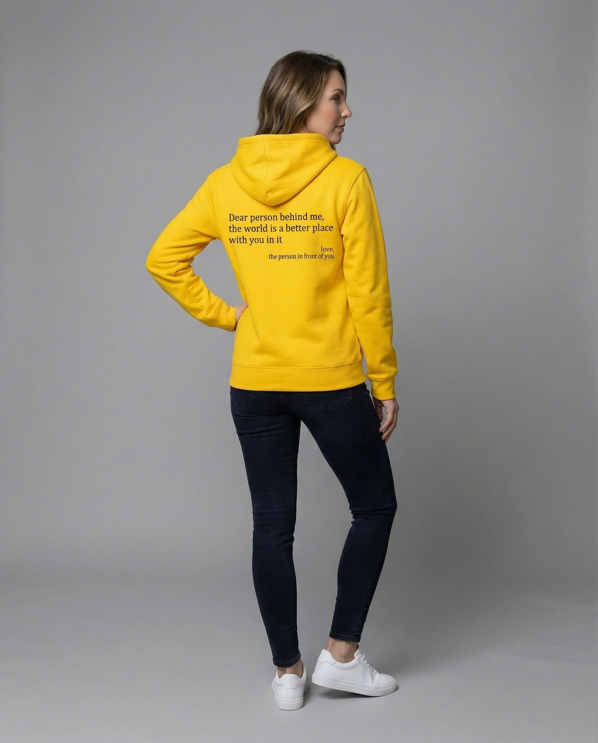 Unisex Hoodie with Inspirational Message 3