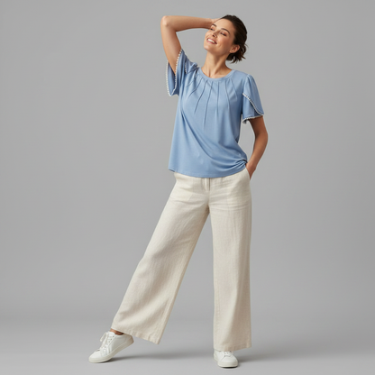 Vanessa | Women's Comfortable Summer Blouse