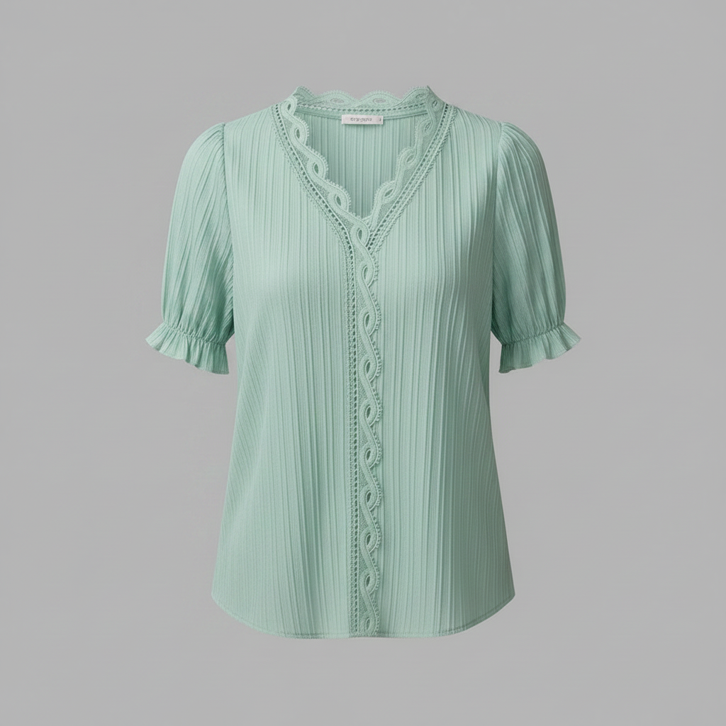 White Puff Sleeve Blouse | Elegant Summer Top for Women