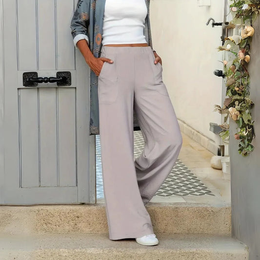Wide Leg Trousers | Women's Casual Palazzo Pants 0