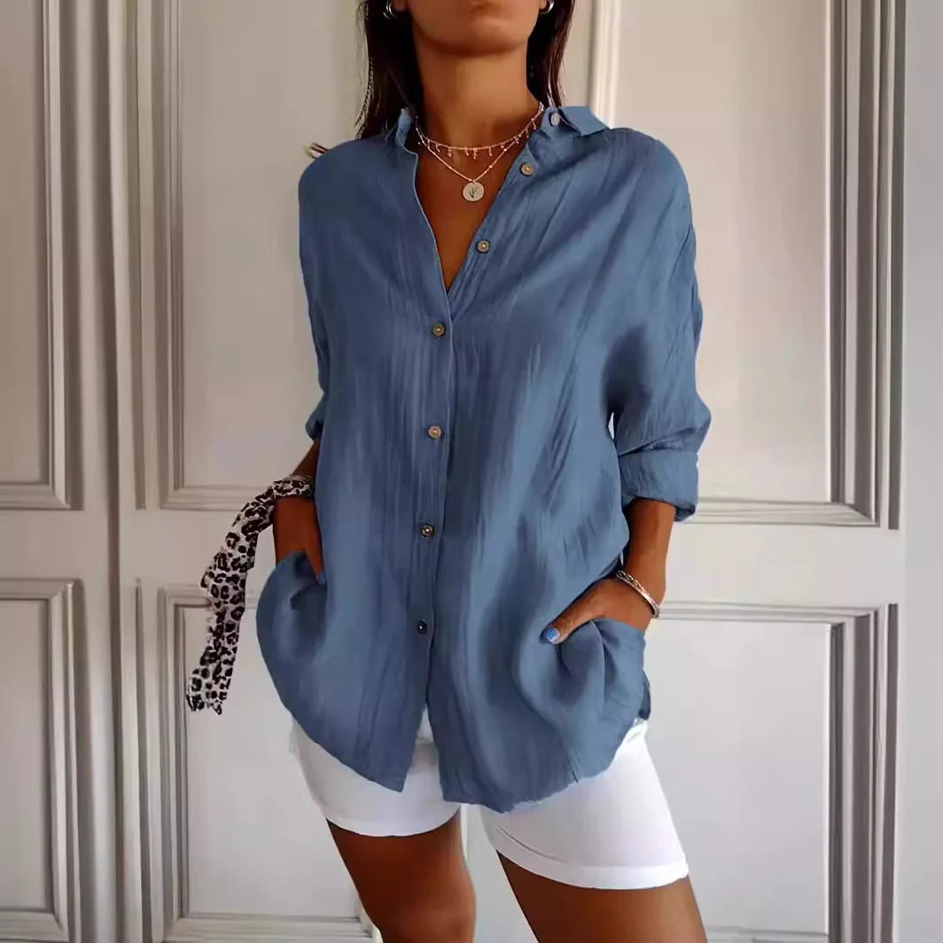 Women's Cotton Blend Blouse 2