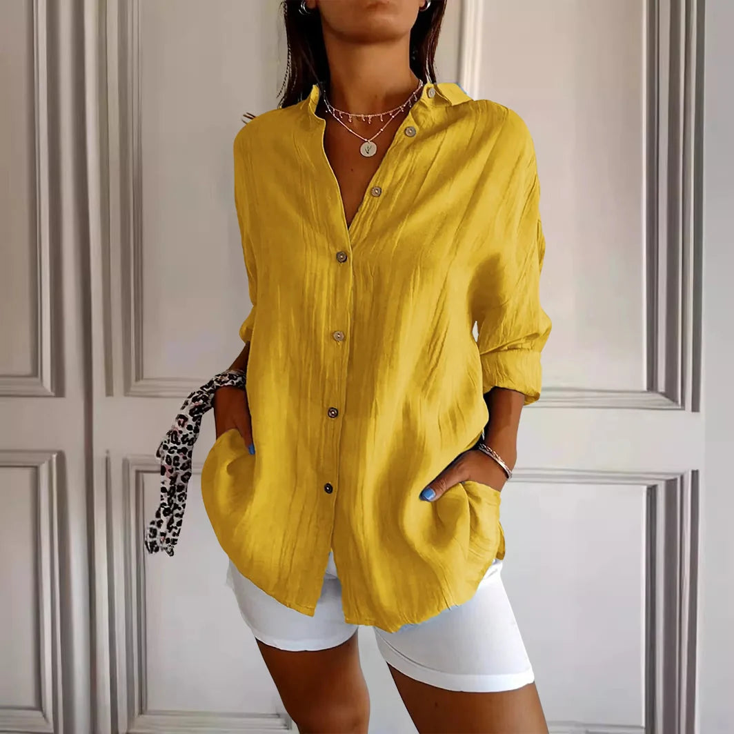 Women's Cotton Blend Blouse 3