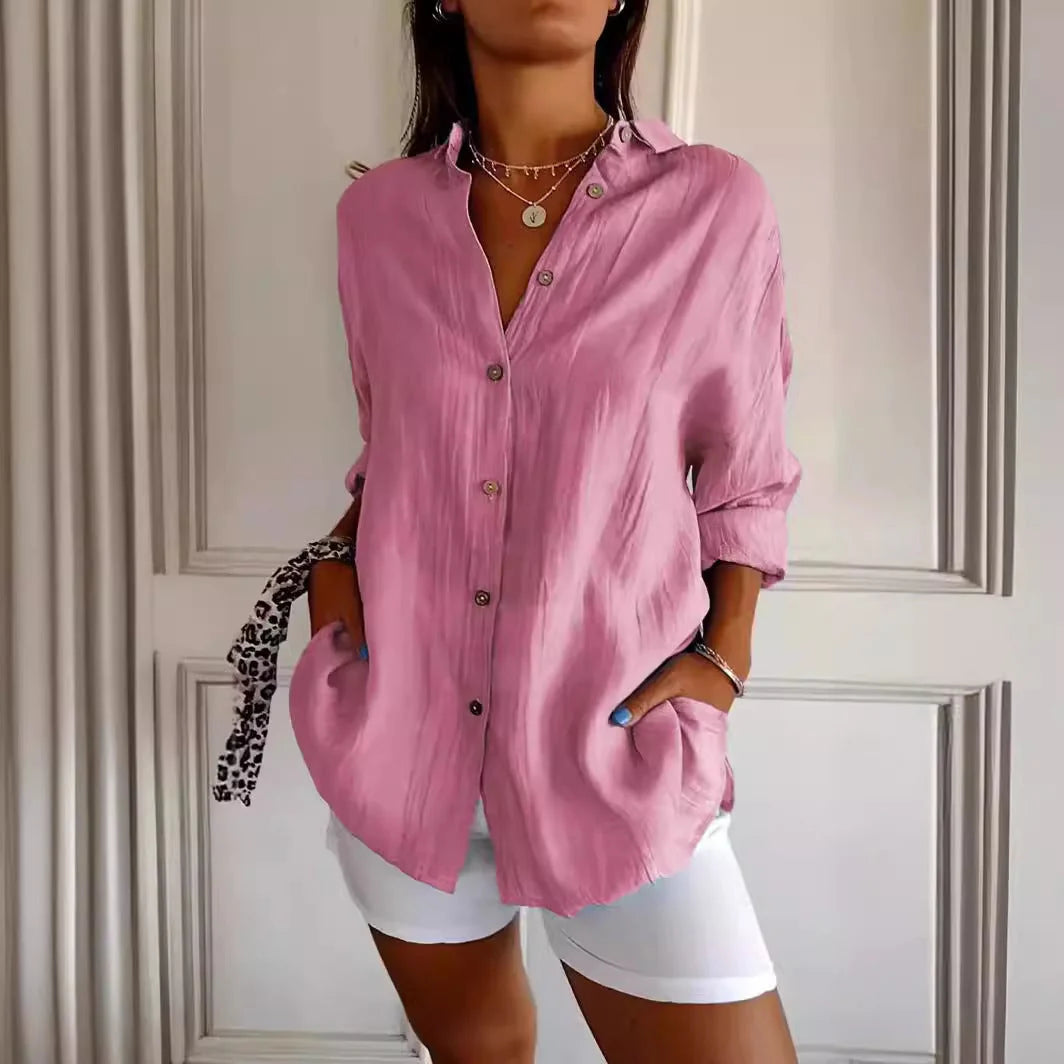 Women's Cotton Blend Blouse 4