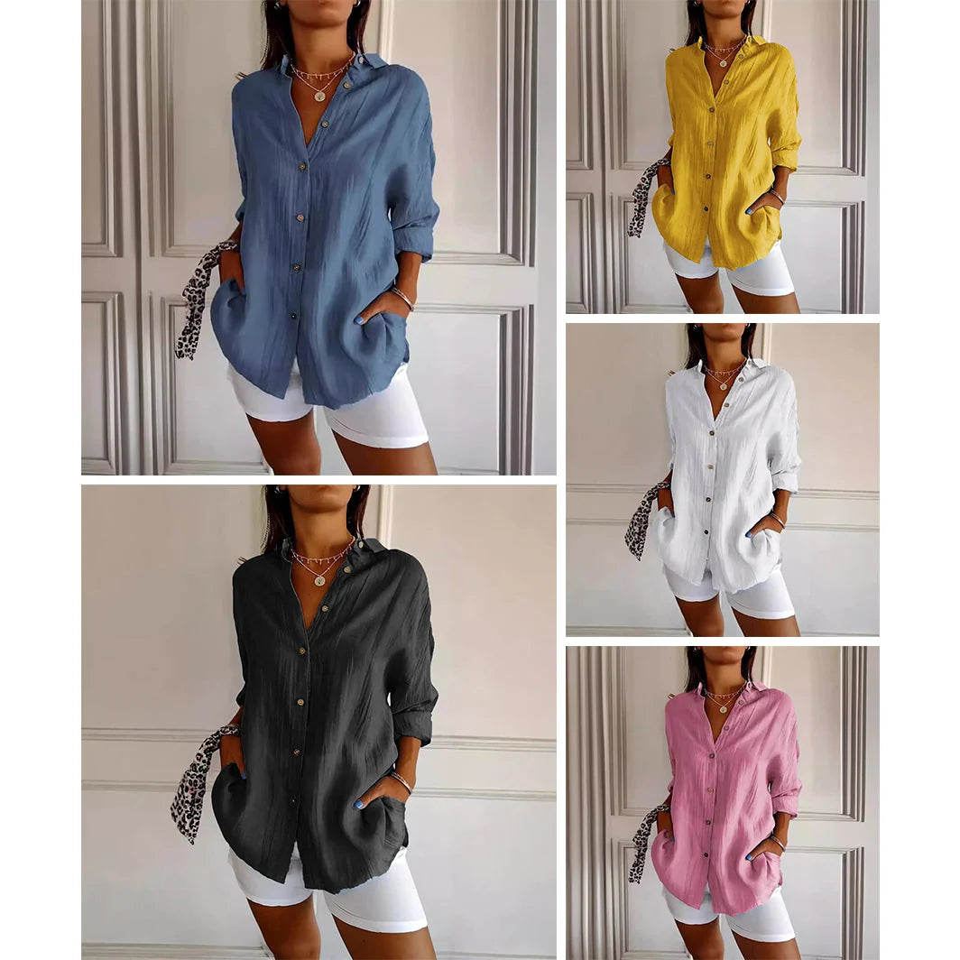 Women's Cotton Blend Blouse 5