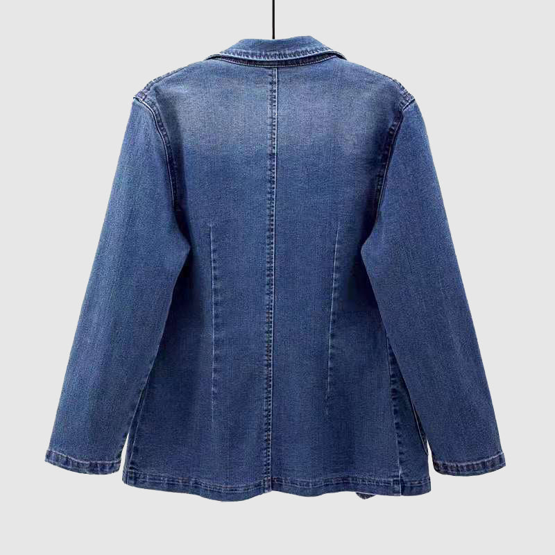 Women's Denim Jacket Light Wash 1