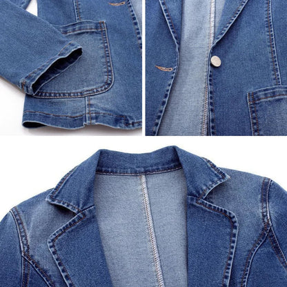 Women's Denim Jacket Light Wash 2