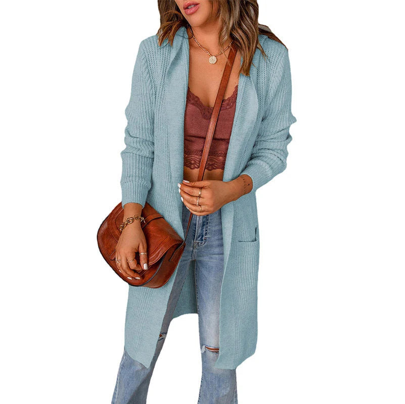 Women's Longline Open-Front Cardigan | Knit Layer 4