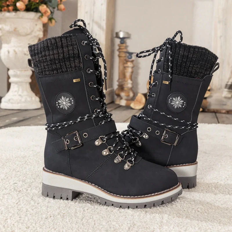 Women's Warm Knee-High Snow Boots 5