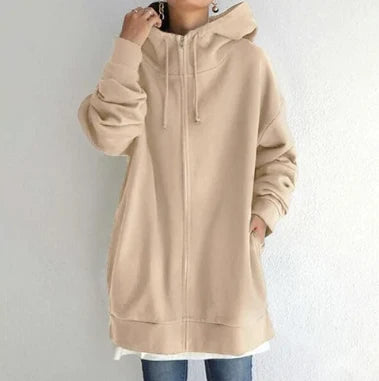 Women's Zip-Up Hoodie Lightweight Autumn Winter 6