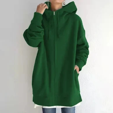 Women's Zip-Up Hoodie Lightweight Autumn Winter 7