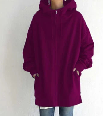 Women's Zip-Up Hoodie Lightweight Autumn Winter 9